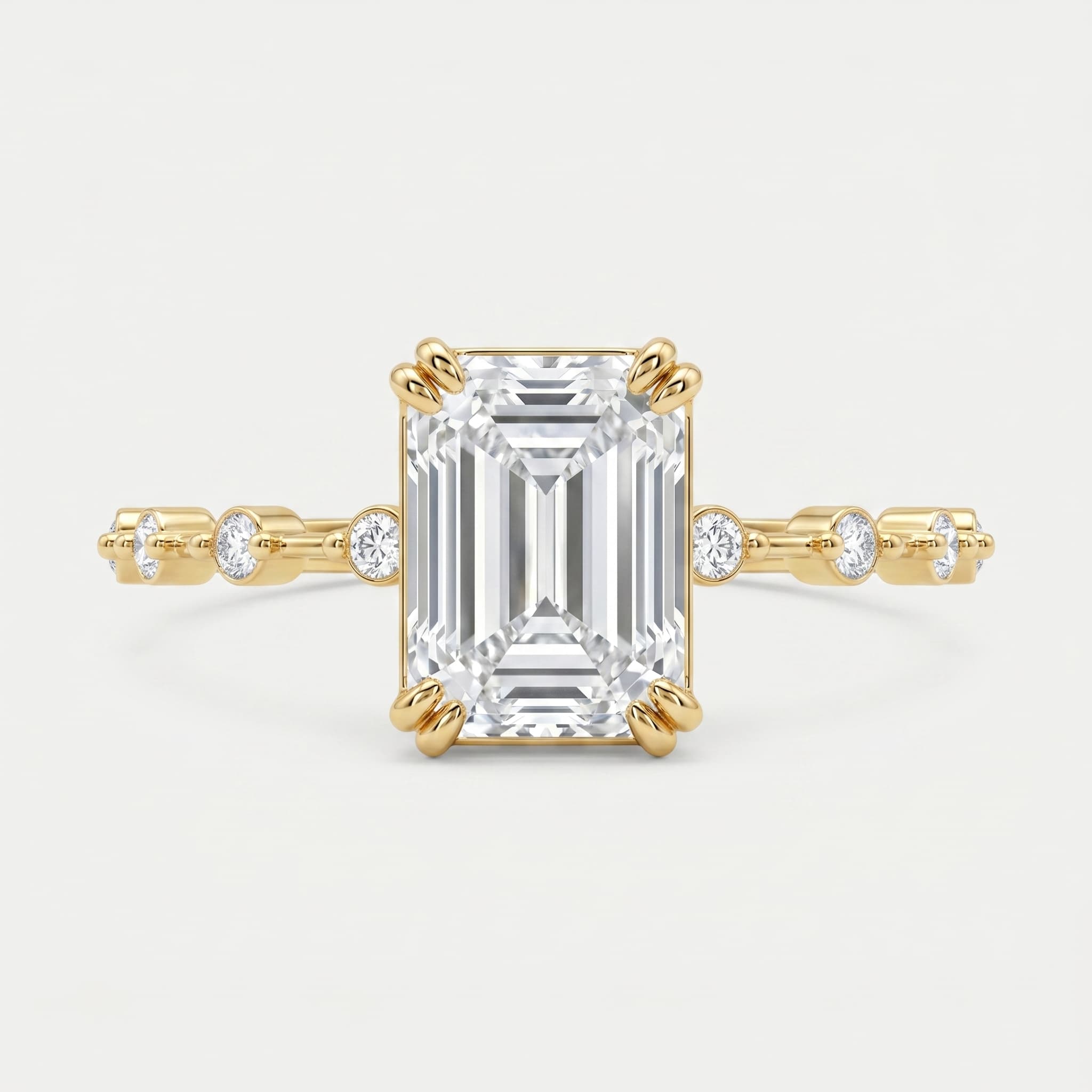 Emerald Muse Diamond Ring