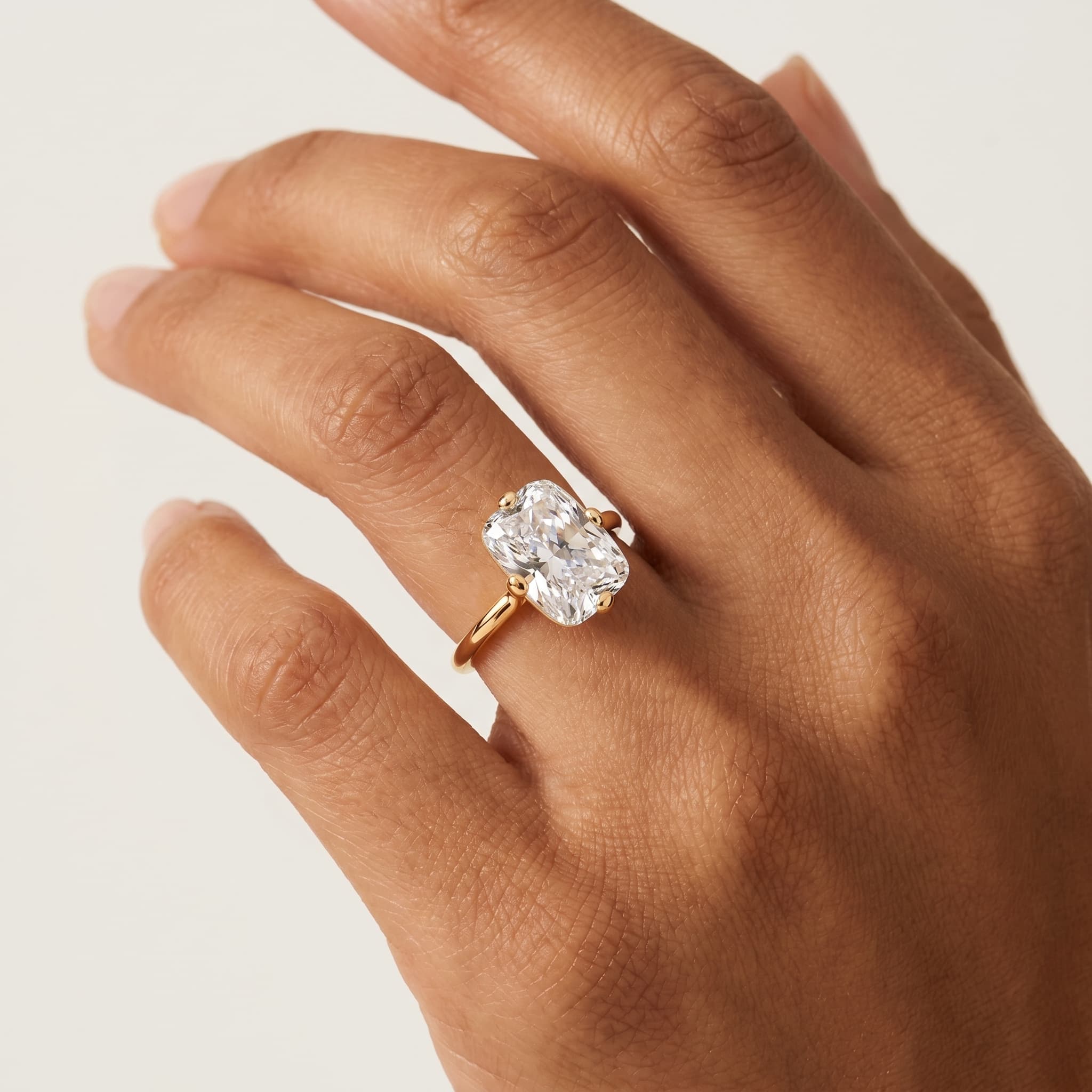 Velvet Hour — Elongated Cushion Diamond Ring thumbnail 4