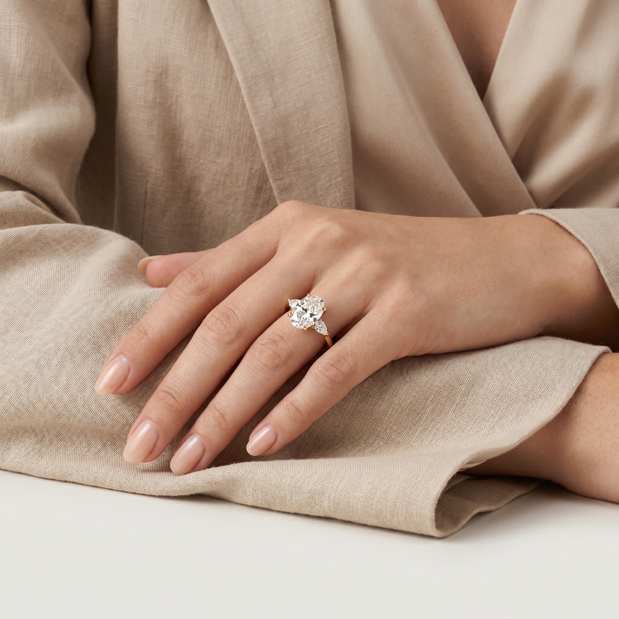 Petite Opera — A Love Duet Diamond Ring thumbnail 4