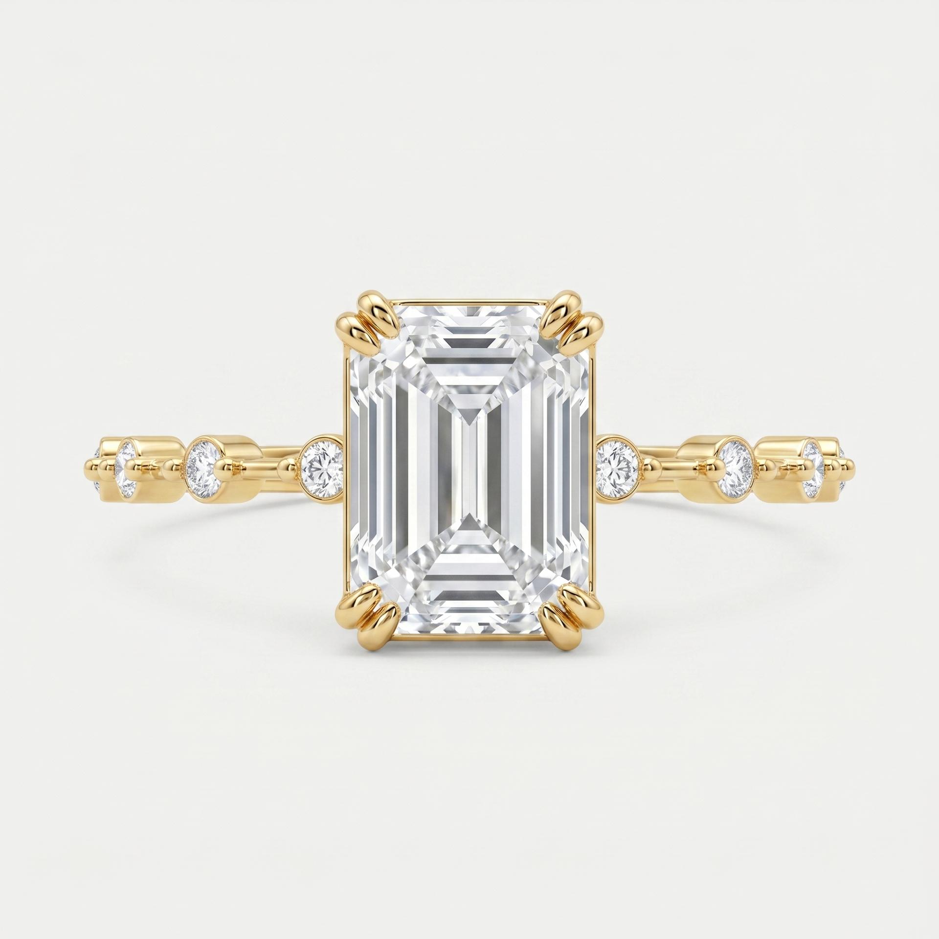 Emerald Muse Diamond Ring