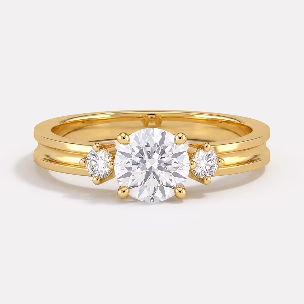 Classic Three Stone Ring