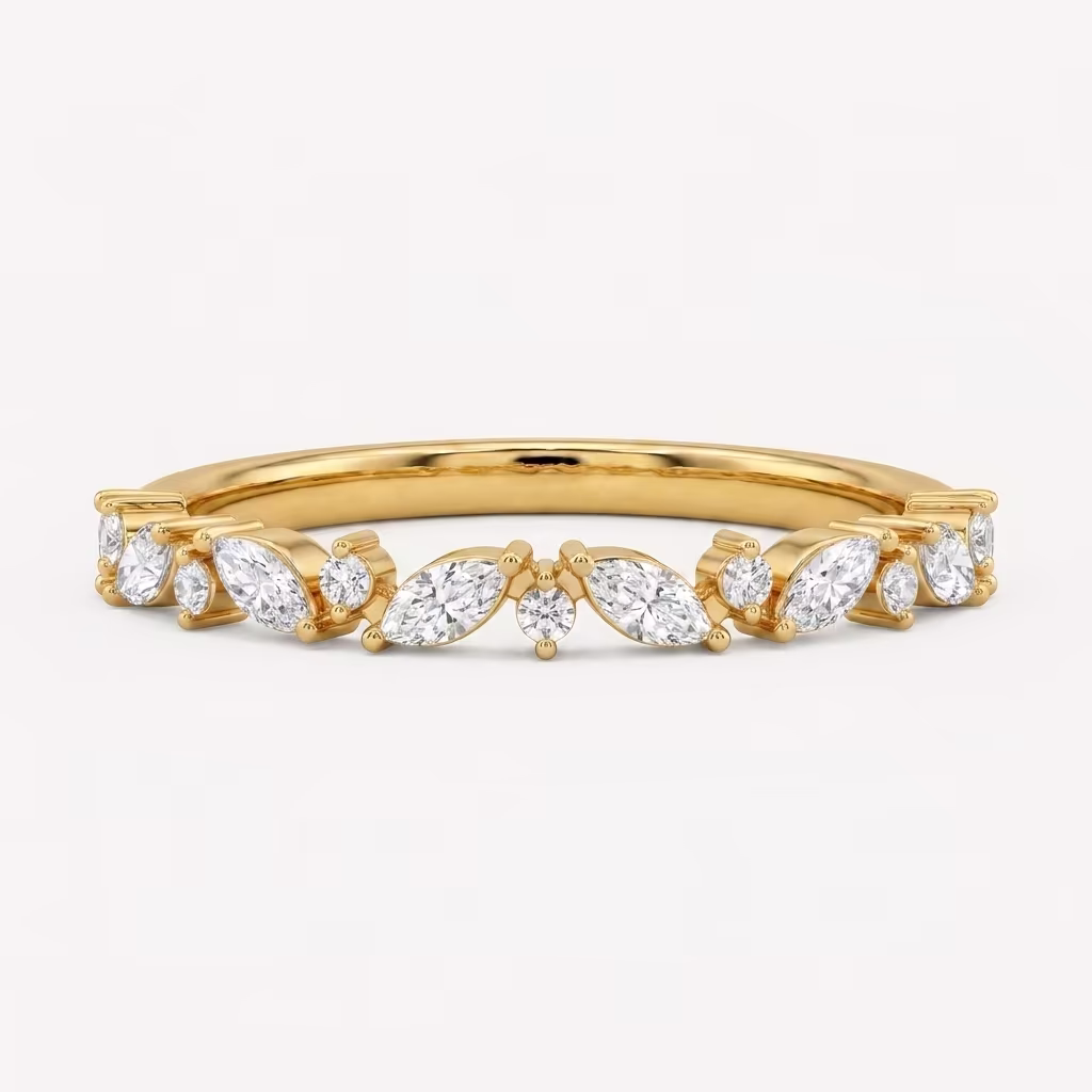 Crescendo Diamond Eternity Band