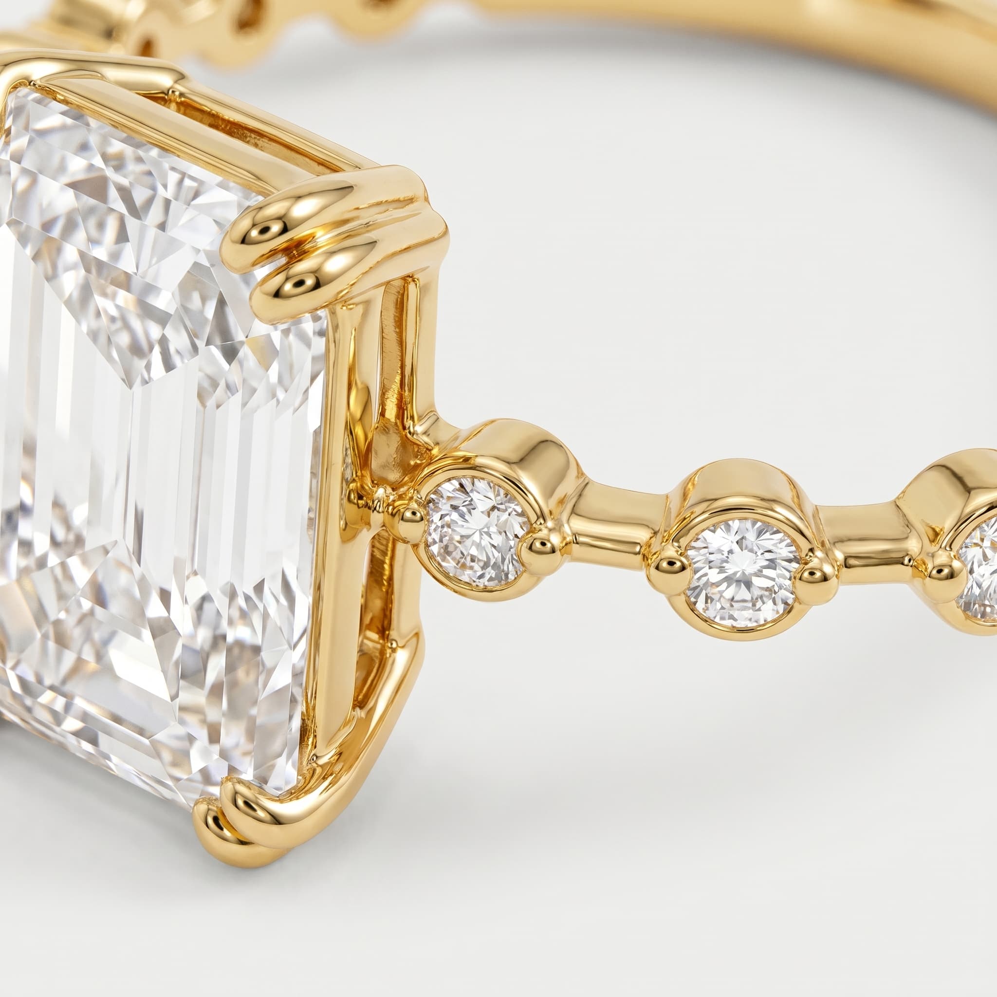 Interlude — Emerald Cut Diamond Ring thumbnail 3