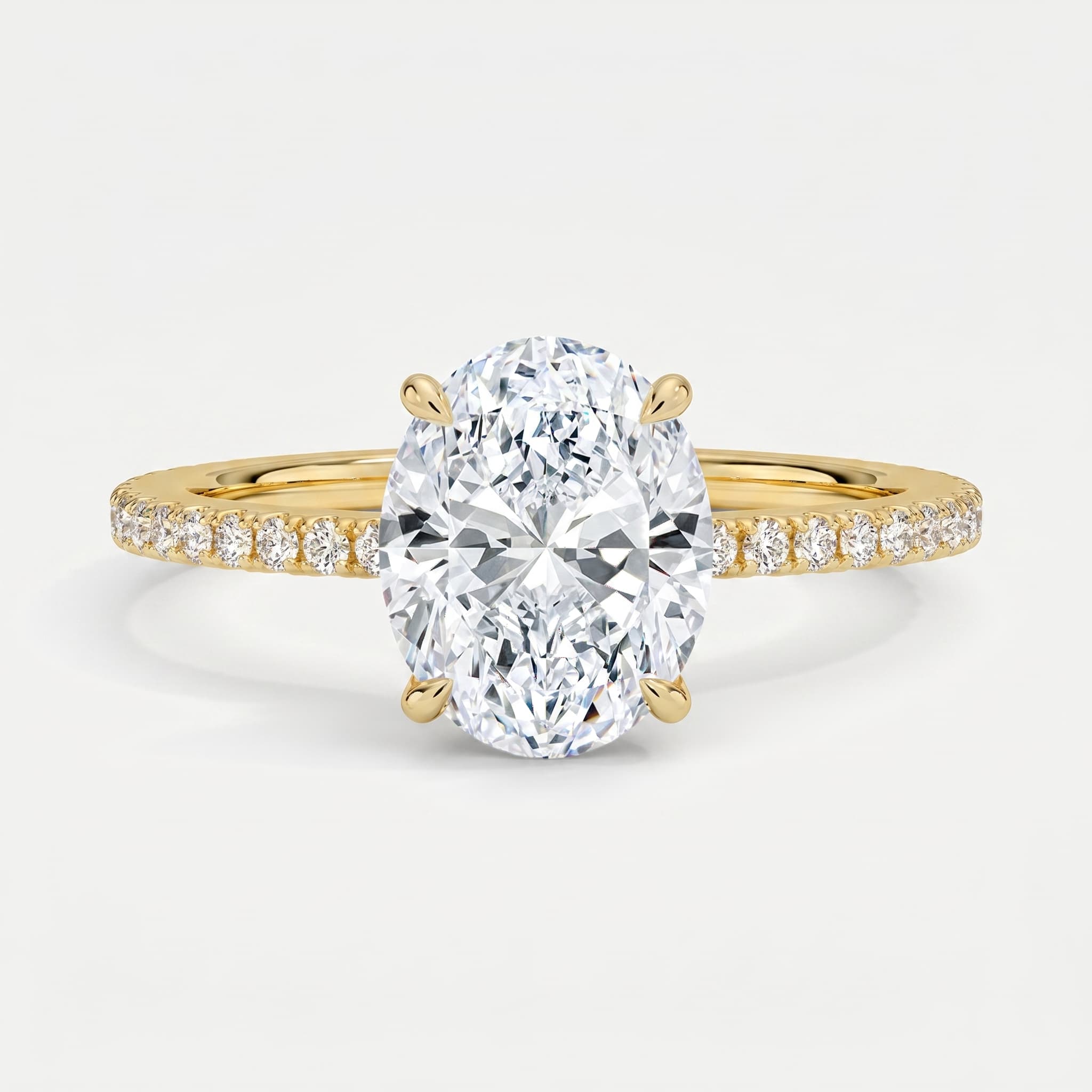 Demi Three-Quarter Coverage Diamond Ring