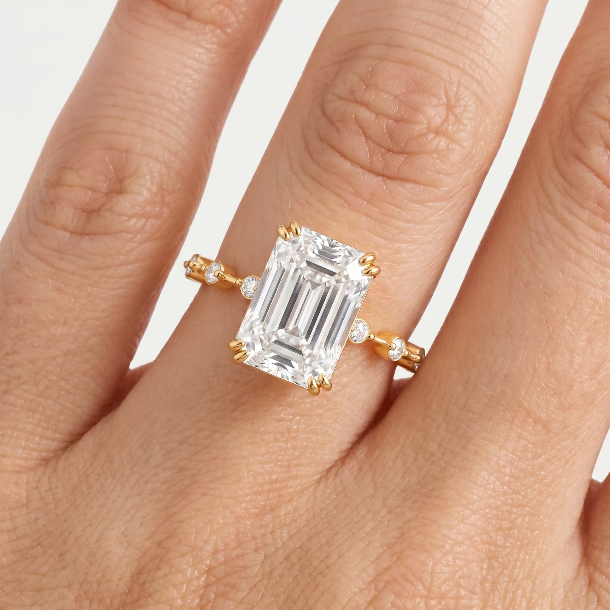 Interlude — Emerald Cut Diamond Ring thumbnail 5