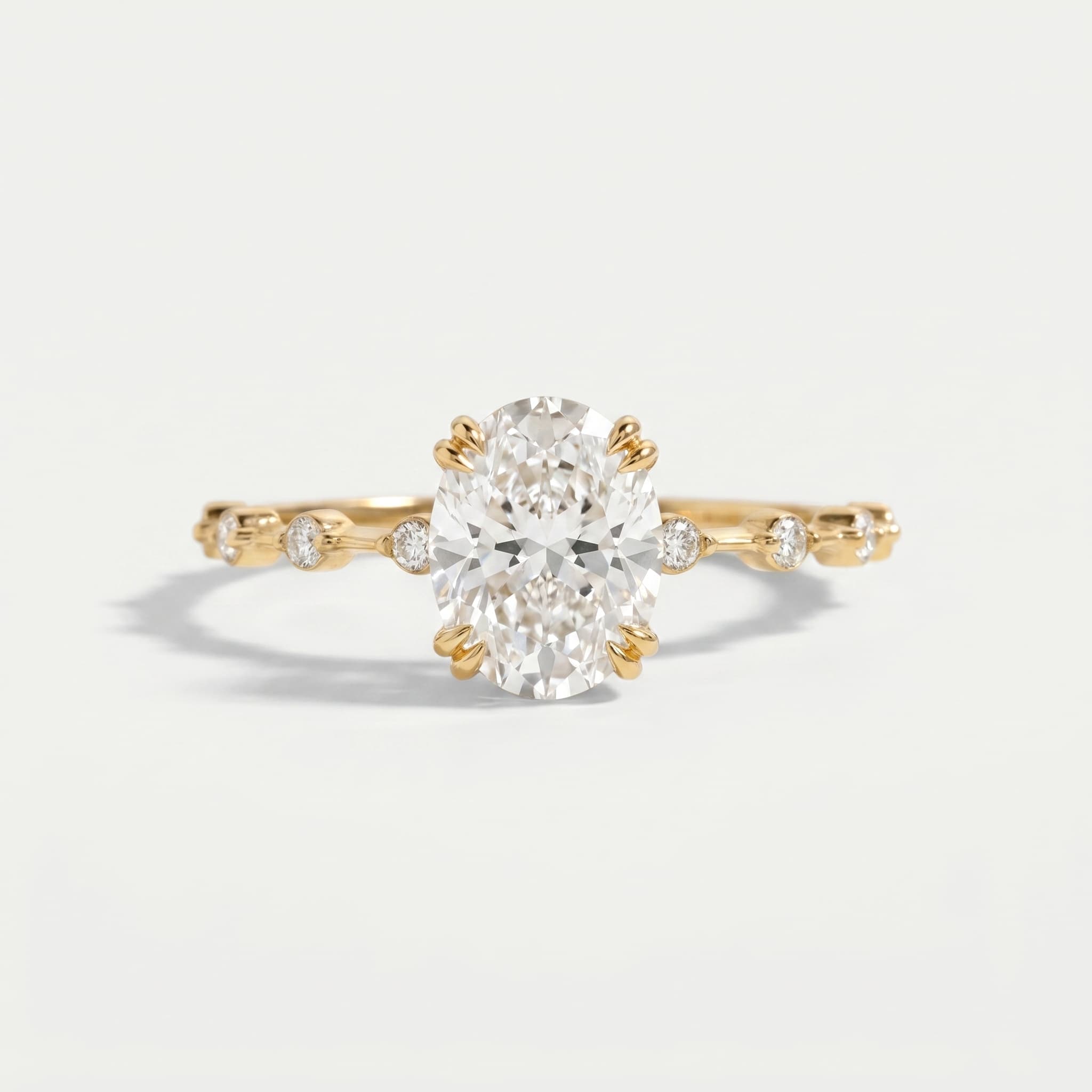 Written in the Stars — Oval Diamond Ring
