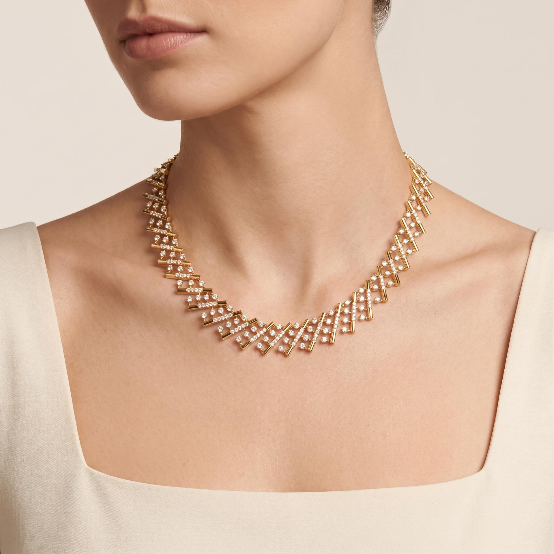 Diamond Cascade Necklace alternate
